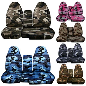 Fundas de diseño 60-40 espalda alta hechas para adaptarse a 04-12 Ranger / Elige tu camuflaje - Imagen 1 de 20