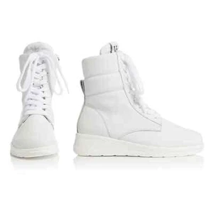 VITAFORM Damen-Hightop Sneaker Softnappaleder seitl. Reißverschluss Damenschuhe - Bild 1 von 4