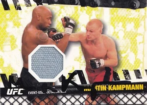 Martin Kampmann Signed 2010 Topps UFC Used Fight Mat Relic Card #FM-MK PSA/DNA - Picture 1 of 12
