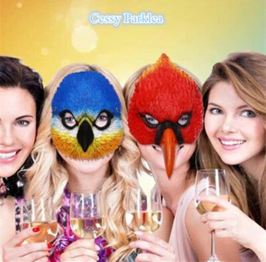 SN-C3-4 Unisex Latex Angry Birds Game Red Blue Bird Costume Masks - Picture 1 of 9