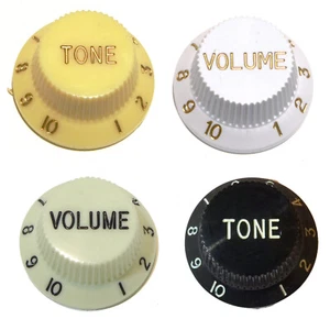 Guitar knobs tone / volume Choice of Colour Strat / Stratocaster replacment - Picture 1 of 6