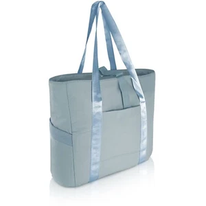 Women's Adjustable Shoulder Bag with Handle & Buckle - Multi-Pocket Tote - Picture 1 of 9