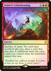 MTG - Nahiri's Lithoforming - Foil - Zendikar Rising - Magic the Gathering - Bild 1 von 1