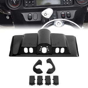 Motorcycle Inner Fairing Switch Cap Kit Switch Panel Cover For Harley Touring - Picture 1 of 24