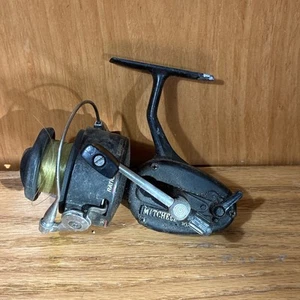 Vintage Garcia Mitchell 300A Spinn Angelrolle Frankreich für Ersatzteile (2C) - Bild 1 von 8