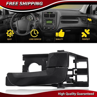 Manija de puerta interior de pasajero 826101F000WK negra para Kia Sportage 2005-2010 Foto 1 de 4