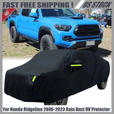 Pickup Truck Cover Outdoor Rain Dust UV Protect For 1998-2022 Nissan Frontier Foto 1 de 4
