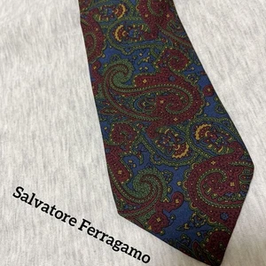 Salvatore Ferragamo Krawatte Paisleymuster, Seide - Bild 1 von 6