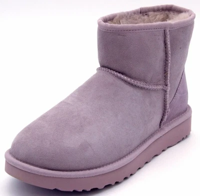 UGG - Womens Classic Mini Ii Boots | Pale Smoke | 1016222-PSK | Authentic New - Image 1 of 4