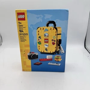 LEGO 40817 Yellow Travel Suitcase Set Limited Edition 184 Piece Factory Sealed - Picture 1 of 8