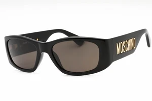 MOSCHINO MOS145S-807-55  Sunglasses Size 55mm 135mm 18mm black Women NEW - Picture 1 of 5