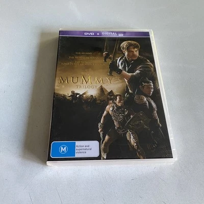 The Mummy Trilogy DVD - Region 2, 4 - Brendan Fraser The Rock - Image 1 of 4