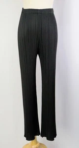 PLEATS PLEASE Black Pants ISSEY MIYAKE 206 9397 - Picture 1 of 6