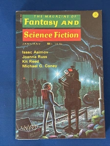Magazine Of Fantasy & Science Fiction January 1976 VG - Picture 1 of 2