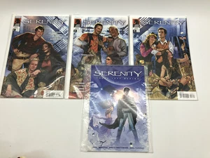 SERENITY 4-Pack: Vol 1-3 BETTER DAYS & Graphic Novel THOSE LEFT BEHIND - Imagen 1 de 7