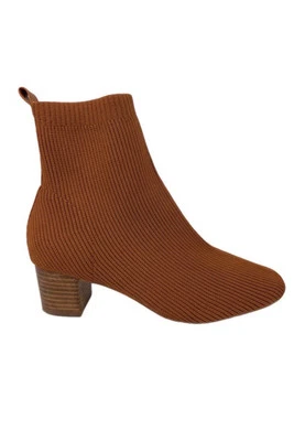 NWOB Joie Neely Knit Ankle Boot in Chestnut - Women's Size 7.5 - Image 1 of 4