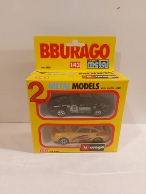 Burago Porsche 911 Carrera modellini scala 1/43 con scatola originale - Immagine 1 di 4