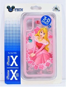 Disney Exclusive Aurora Pink 3-D Effect Apple Iphone 10 X/Xs Cellphone Case NEW - Picture 1 of 1