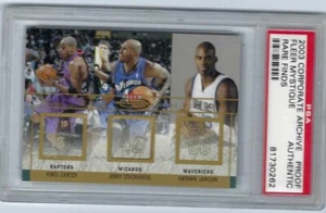 2003 Fleer Mystique rare finds Vince Carter Corporate Archive Proof PSA - Picture 1 of 2