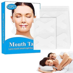 240 pcs Mouth Tape Anti-Snoring Seal Tape For Snoring And Nasal Breathing - Picture 1 of 12