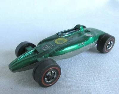 Turbina Hot Wheels 1:64 de colección 1969 Redline Shelby Gran Premio verde en muy buena condición + Hong Kong Foto 1 de 4