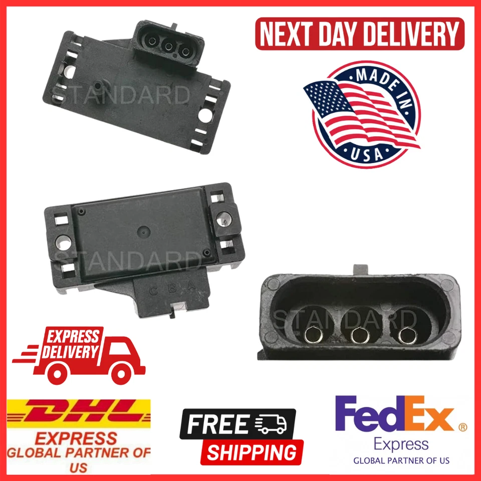 Sensor MAP para Buick Pontiac Cadillac Chevrolet GMC 1981-1987 AS10 16006834 - Imagem 1 de 4