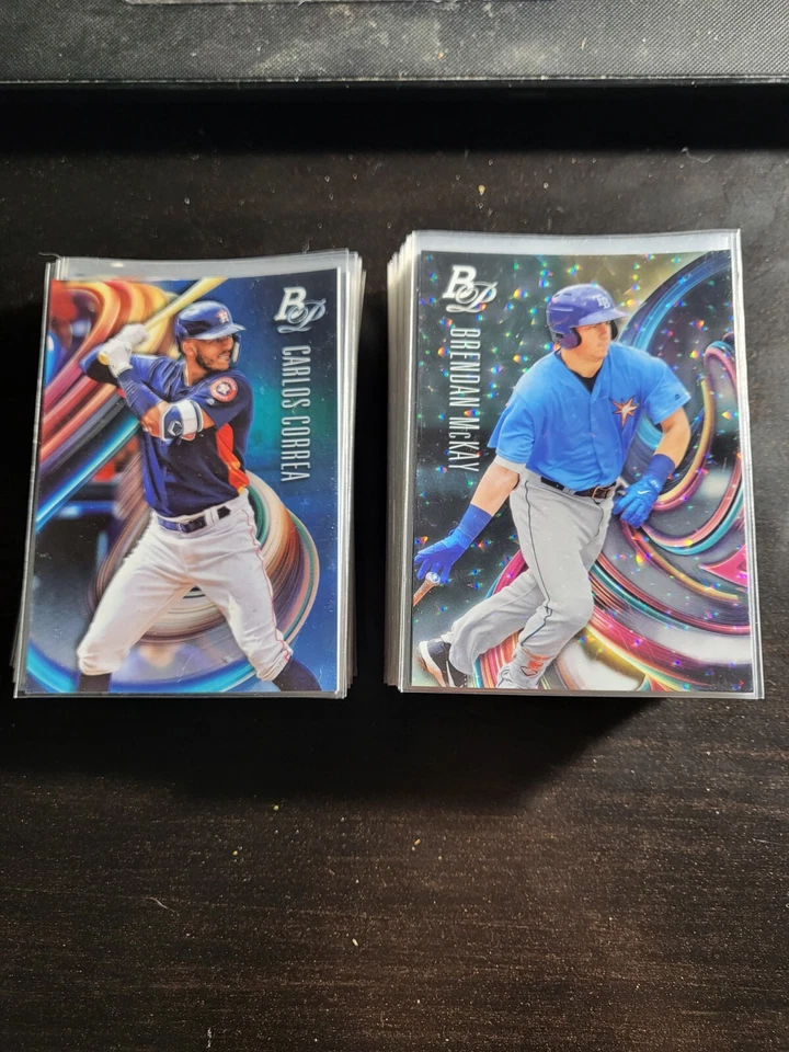 2018 Bowman Baseball Platinum Base, Parallel, Insert - Complete your set. - Image 1 of 1