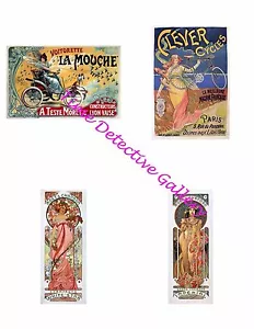 Art Deco #3 - Photo Collage for Scrapbooking / Crafts / ATCs / ACEOs - Picture 1 of 1