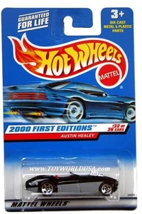 2000 Hot Wheels #92 First Edition Austin Healey blk/grey - Picture 1 of 1