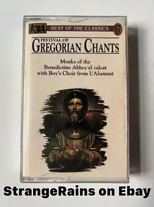 Festival of Gregorian Chants - Cassette Tape - Play Tested! - Imagen 1 de 6