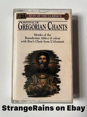 Festival of Gregorian Chants - Cassette Tape - Play Tested! - Image 1 of 4