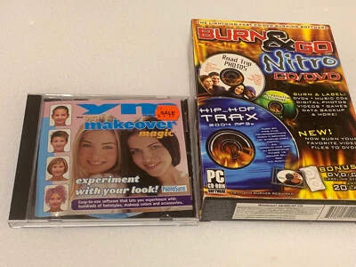Burn & Go Nitro CD/DVD and YM Makeover magic CD-ROMs - Image 1 of 4