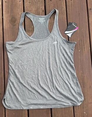 Camiseta sin mangas deportiva Marika mediana para mujer gris espalda deportiva sin mangas nueva Foto 1 de 4