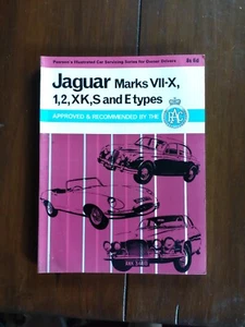 JAGUAR MK1 MK2 MKVII-X XK120 XK140 XK150 S & E TYPE 1950-69 SERVICE MANUAL *VGC* - Picture 1 of 6