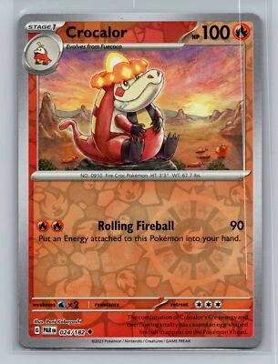 SV04: Paradox Rift #024/182 Crocalor - Image 1 of 2