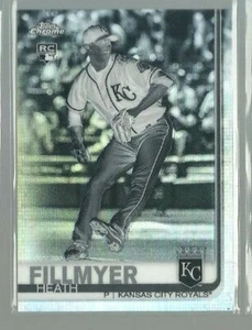 2019 Topps Chrome Negative Refractors #97 Heath Fillmyer RC (ref 75968) - Picture 1 of 1