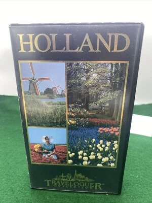Traveloguer Collection Holland The Charm Of Holland-Vol 18-VHS VCR Video Tape - Image 1 of 4