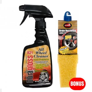 Duragloss 821 All Wheel Cleaner 650mL + BONUS Autosol Brake Dust Brush - Picture 1 of 1