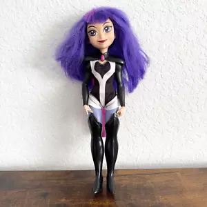 DC Super Hero Girls Zatanna 10" Figura Bambola Giocattolo Capelli Viola RARO CN 2018 - Foto 1 di 9