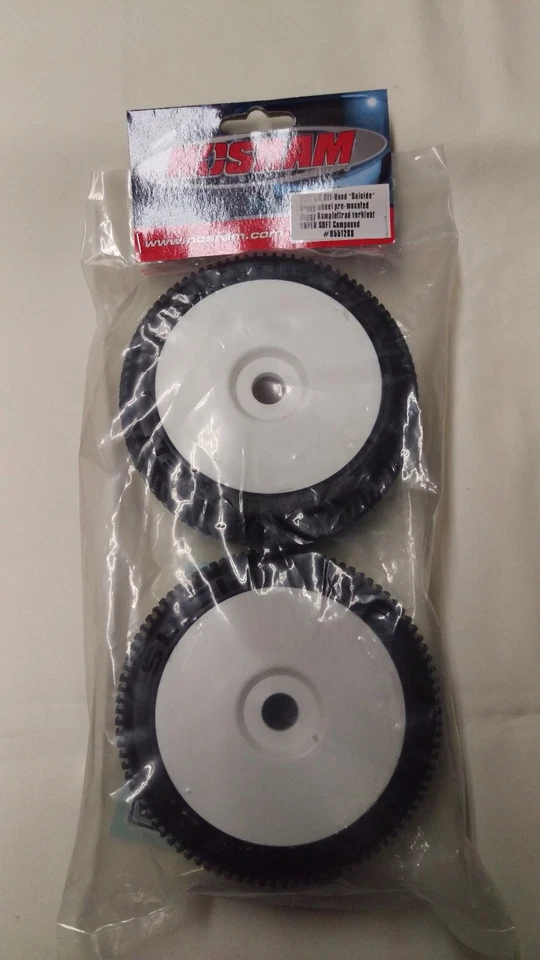 LRP / Nosram 1/8 Off-Road Buggy Komplettrad Suicide Super Soft #95512SS / 1 Satz - Bild 1 von 1