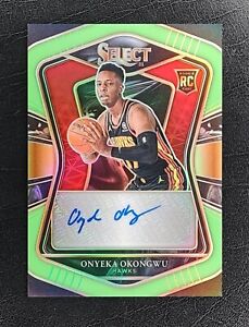 Onyeka Okongwu - Select - Green Auto - 2020/21 RC Rookie #/99