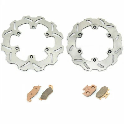 Dischi e Pastiglie Freno Posteriore Anteriore per SUZUKI RM125/250 RMX250 89-95 - Immagine 1 di 4