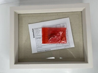 Love-KANKEI Shadow Box Frame 11x14 Vitrina Lino Parte Trasera Blanca Caja Abierta Foto 1 de 4