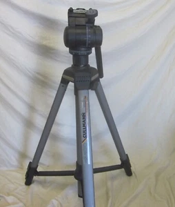 Cullmann Video 3400 Aluminum 3-Section Tripod with Quick Release Plate Germany - Picture 1 of 8