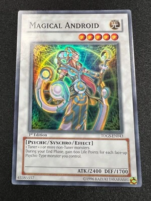 Yu-Gi-Oh! Magical Android (NM) 1st Edition TDGS-EN043 The Duelist Genesis - Image 1 of 2