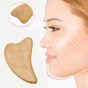 Gua Sha Tool Wooden Scraping Board Massage Slimming Guasha Scraper Body Therapy - Picture 1 of 9
