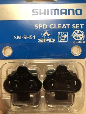 Shimano SM-SH51 Mountain Bike SPD CLEAT SET Y42498220 for Cycling Bicycle Shoes - Image 1 of 2