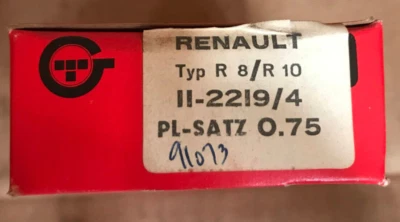 Glyco Rod Bearing Set (075) - 11-2219/4 / VP91073 - Fits Renault R8, R10 & More - Image 1 of 4