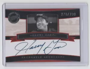 HARRY GANT 2005 Press Pass Legends Autograph SILVER SP ON CARD AUTO #270/700 - Picture 1 of 2