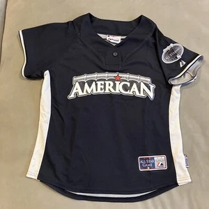 Majestic - 2008 MLB All Star Game - American League - Yankees Jersey - Womens L - Picture 1 of 6